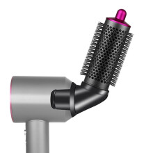 Round Brush Attachment for Airwrap with Adaptor for Hair Dryer Accessories, Round Volumizing Brush