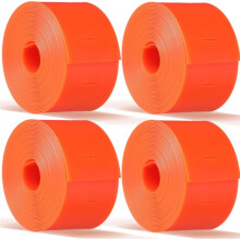 4Pcs 16.4Ft Orange Perforated Strips for Electrical Wire Marking Strips for Rough in Commercial,Cable Holder for Drywall