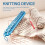 Rectangle Looms for Scarf Weaving with Hook and Knitting Device, 58cm 5