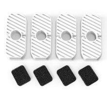 Replacement Filters for Wireless Cat Water Fountain SSPF-V04, 2.8L/95oz Automatic Pet Water Fountain Filters 4+4