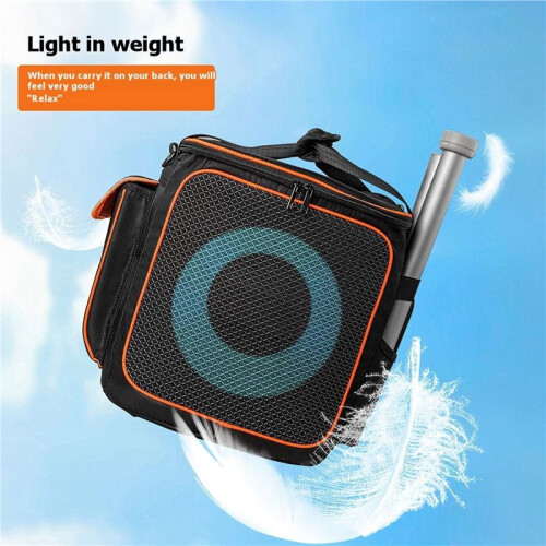 For  Partybox Encore Essential 2 Speaker Dust Case Portable Large Capacity Double-Sided Speaker Storage Bag 1