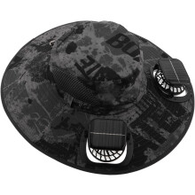 Solar Fan Hat Wide Brim Outdoor Activity Hat Detachable Solar Powered Fan for Camping Fishing and Hiking Summer Use