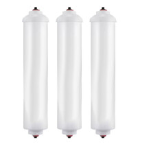 DA29-10105J Inline Water Filter Refrigerator Filter Element Coconut Shell Activated Carbon Rod Filter Element 3 Pcs
