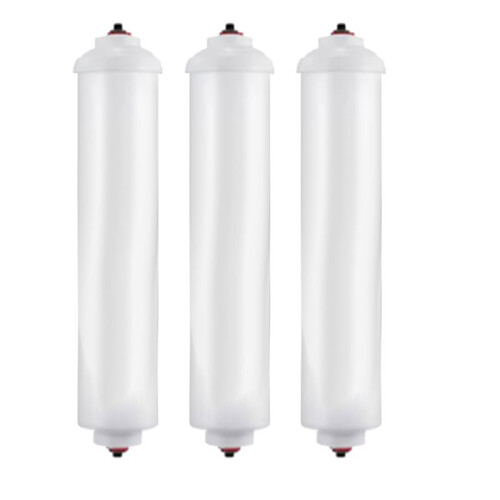 DA29-10105J Inline Water Filter Refrigerator Filter Element Coconut Shell Activated Carbon Rod Filter Element 3 Pcs