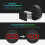 Visual Digital Timer with LED Display - Ideal for Kitchen, Classroom, Productivity, Kids - Magnetic, Loud Alarm Red 5