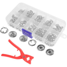 Five-Claw Buckle Metal Snap Fastener Kit for Sewing Press Buttons
