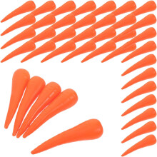 100pcs Snowman Nose DIY Christmas Snowman Carrot Nose for Crafts Christmas Decoration Accessories
