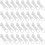 100pcs Nylon Zipper Head Pulls Metal Slider Replacement Detachable Repair Tabs 1