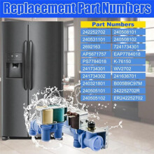 242252702 Refrigerator Water Inlet Valve for Refrigerator Water Valve Replace 240531101