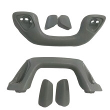 1Pair Roof Grab Handle with Lid for Prado GX460 10-23 74680-60010-A0 74616-60040 7461560040 A-Pillar Handle