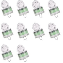 10 Sztuk LED do Głębokowodnego Wędkowania, Podwodne Światła Przynętowe Odpowiednie do Środowisk Słonowodnych i Słodkowodnych