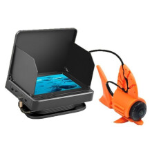 4,3 Zoll Unterwasser-Fischfinder-Kamera mit Verstellbarem Objektiv, IP68 Wasserdicht für Klare Unterwasseransichten