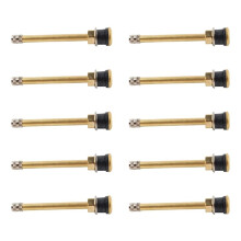 10Pcs Copper Tire Valve Stems for Secure Fit Large Vehicles Tire Accessories