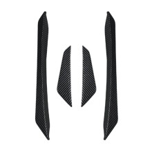 Car Front Bumper Side Splitter Air Spoiler Canard Trim for 2 Series F44 M Sport 2020-2024
