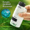 60-120X Pocket Microscope with 12 Specimens with LED Light Handheld Microscope Kit Outdoor Educational Science White 5