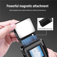 For Action3/4/5Pro Portable Fill Light OSMO Pocket3 Magnetic Quick Release Vlog Shooting Fill Light Action
