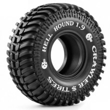 1.9 RC Crawler Tires OD 118mm 1/10 Rock Tyres for 1:10 RC Crawler Truck Car CC01 TRX4 Axial SCX10 II