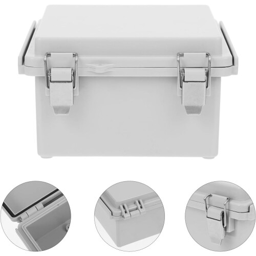 Junction Box Outdoor Plastic Weatherproof Electrical Box for Outdoor Use Cable 2