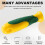 10Pcs Rubber File Handle Rectangular Hole Ergonomic Handles for 4inch Flat and Half Round Metal File 2