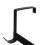 Wide over the Door Rack Wrought Iron Hook Black 8