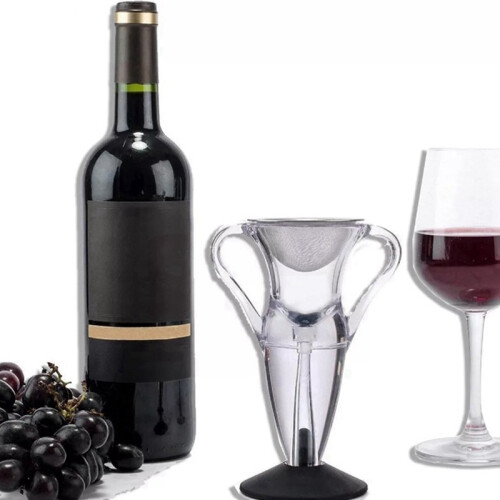Wine Oxygen Pump Filter Magic Wine Decanter Wine Filter Wine Aerator Bar Tools 1
