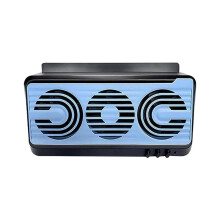 Solar Powered Car Window Vent Fan, Dual Exhaust & Intake Vehicle Radiator Ventilator, Auto Window Air Circulation Coole