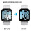 Tela LCD AMOLED de 2,07 Polegadas para  para  Watch 5 Smartwatch com Digitalizador e Conjunto de Peças de Reposição 3