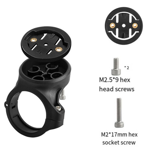Bicycle Saddle Rail Rear Light Bracket  Post Mount LED Light Bracket for Varia  Rearview Mirror 1