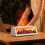 Fireplace Flame Humidifier Simulated Fireplace Flame Humidifier Desktop Simulated Wood Flame Aroma Diffuser 2