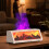 Fireplace Flame Humidifier Simulated Fireplace Flame Humidifier Desktop Simulated Wood Flame Aroma Diffuser 3