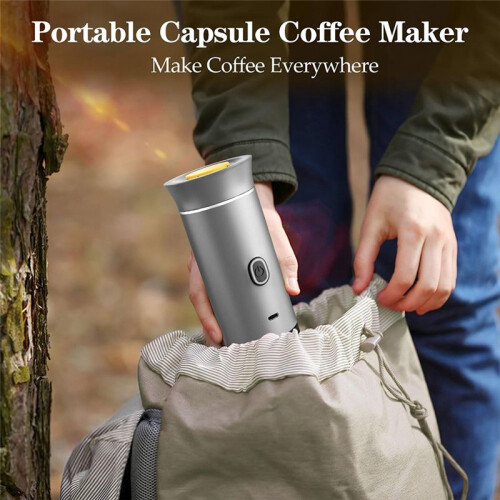 Portable Espresso Machine  Travel Coffee Machine Rechargeable Self-Heating Car Coffee Machine Small Espresso Machine 1