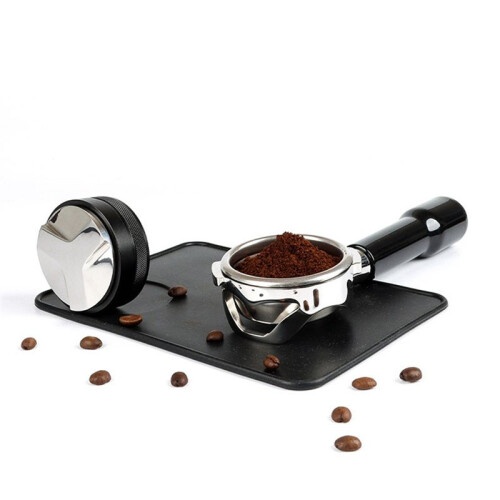 58mm Hollow Design Coffee Handle for E61 Brewing  Coffee Machine Stainless Steel Bottomless Extraction Handle 2
