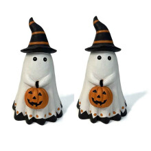 Cute Doll Resin Crafts Home Desktop Halloween Pumpkin Fun Decoration Festival Parties Atmosphere Props