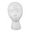 Foam Mannequin Wig  Display Hat Cap Wig Holder White Foam 1