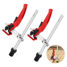 2 Pcs Table Work Bench Grip Clamp 3/4 Inch Dog Hole Clamp Hold Down Clamp Table Clamp for Woodworking Table