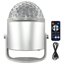 Led Stage Disco Light Rotating Dj Strobe Remote Sound Control Magic Dance Car Gift Party Club Laser Show Lamp