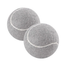 2 PCS Precut Walker Tennis for Furniture Legs and Floor Protection, Heavy Duty Long Lasting Pad Covering,Grey