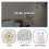 4 LED GU10 Light Bulb 4W Cold White 85-265V 3