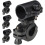 4Pcs Bicycle Flashlight Holder Bracket Clip for Bike Handlebar Mount Stand Universal Plastic 1