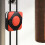 Wall Mount Boxing Pad 30X30Cm Medium Leather Punching Wall Target Black Orange 7