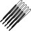 5pcs Dreadlock Crochet Hook Hair Tool Black with Advanced Interlocking Technology and Secure Hold 1