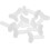 5pairs False Lower Eyelash Stamp Tool Eyelash Stamping Tool Eyeliner Stamp 1