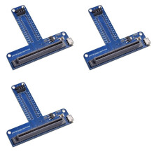 3X T-Type Expansion Adapter for Microbit Breadboard Python Graphical Programming Interface for BBC Microbit