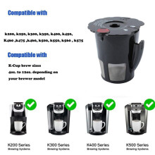 Reusable Coffee Filter for 2.0 Model Replacement Part K200 K250 K300 K350 K400 K450 Series