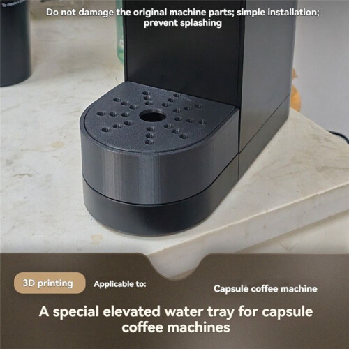 For  Capsule Coffee Machine K- Dedicated Heightened Water Tray Coffee Machine Water Tray Prevent Splashing 1