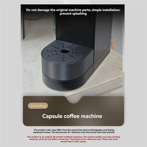 For  Capsule Coffee Machine K- Dedicated Heightened Water Tray Coffee Machine Water Tray Prevent Splashing 2