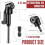 Flexible Drill Bit Extension Set 105 Right Angle Drill Bit Attachment 1/4,3/8,1/2 Inch Hex Adapter Socket Socket Wrench 5