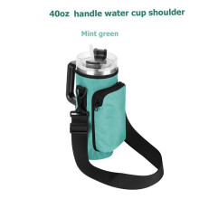 Water Bottle Carrier Bag for 40oz Adjustable Shoulder Hand Strap Water Bottle Accessories
