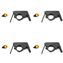 4X Ebike Throttle Quick Disassembly Thumb Throttle Left/Right 109R Hand Finger Throttles for 12V-72V Electric Bicycle B