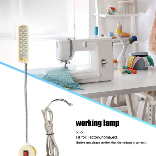 20 LED 220V Sewing machines working lamp Magnetic type LED light 2